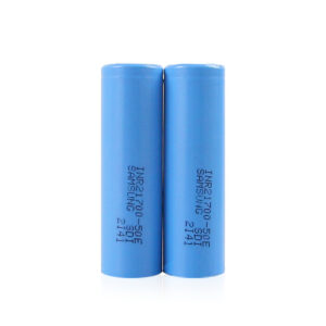 Good performance Samsung 21700 50E rechargeable batteries 3.6V 21700 5000mah 10A li ion battery