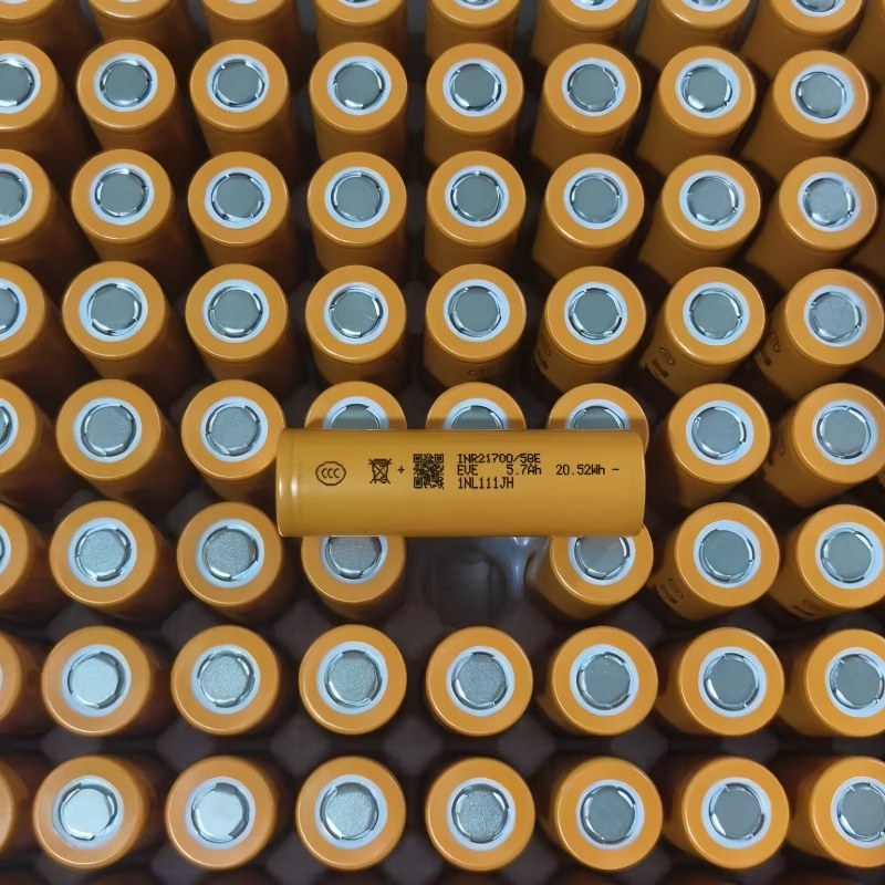 21700 High Capacity EVE INR 58E 5700mah 16.8A Discharge Battery for Lithium ion Battery Packs - Image 2