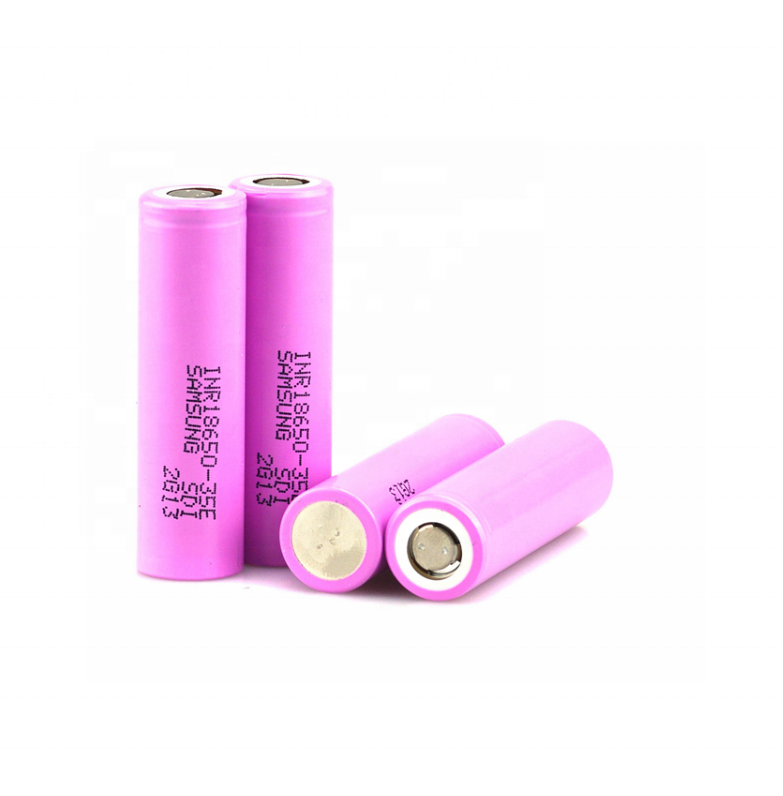 Hot Sale Samsung INR18650 35E 3500mAh 3C li ion rechargeable battery for e-bike 3.6V 18650 lithium ion batteries