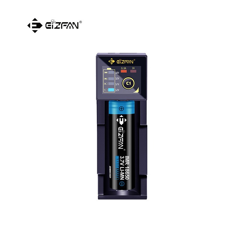 Efan C1 1 Bay IMR AA AAA 3.7V IFR LiFePo4 3.2V Battery Universal Charger