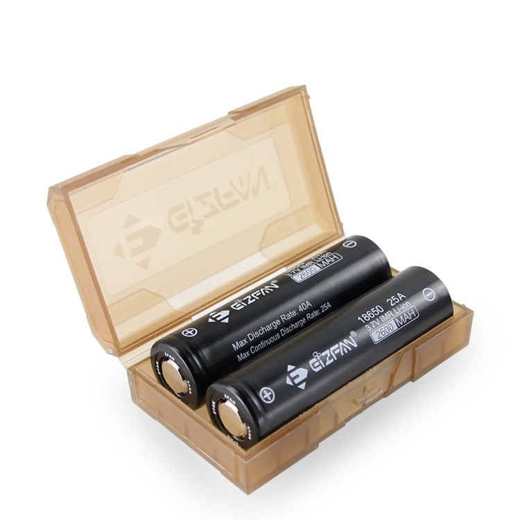 High quality Eizfan 18650 2600mAh Li-ion Rechargeable Battery Cell 3.6V 25A/40A for e-cigarette - Image 5