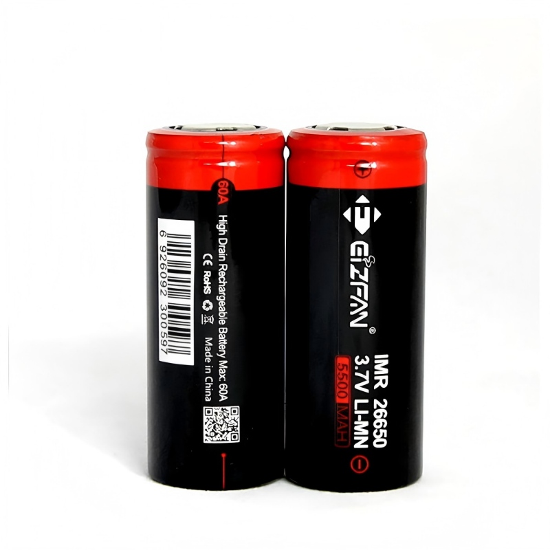 High Power Flashlight Battery Efan IMR 3.7V 26650 5500mAh 30A/60A High Drain Rechargeable Li-ion Cell for Searchlight Lamp LED - Image 5