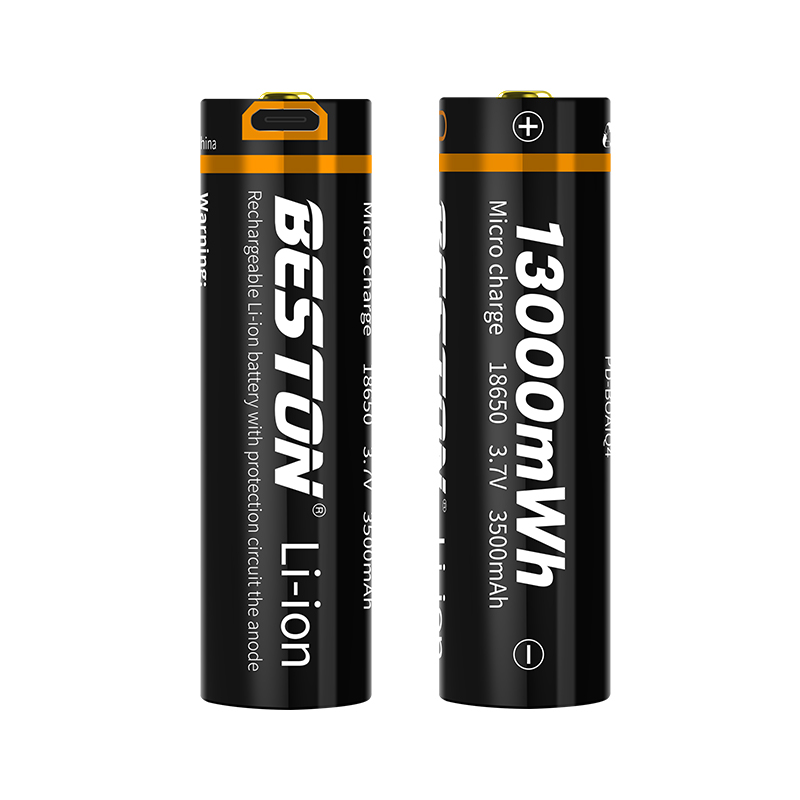 Beston 18650 3500mah Fast Charge Lithium Battery 3.7V Rechargeable Batteries for Flashlights, Dive light , Emergency Lights - Image 2