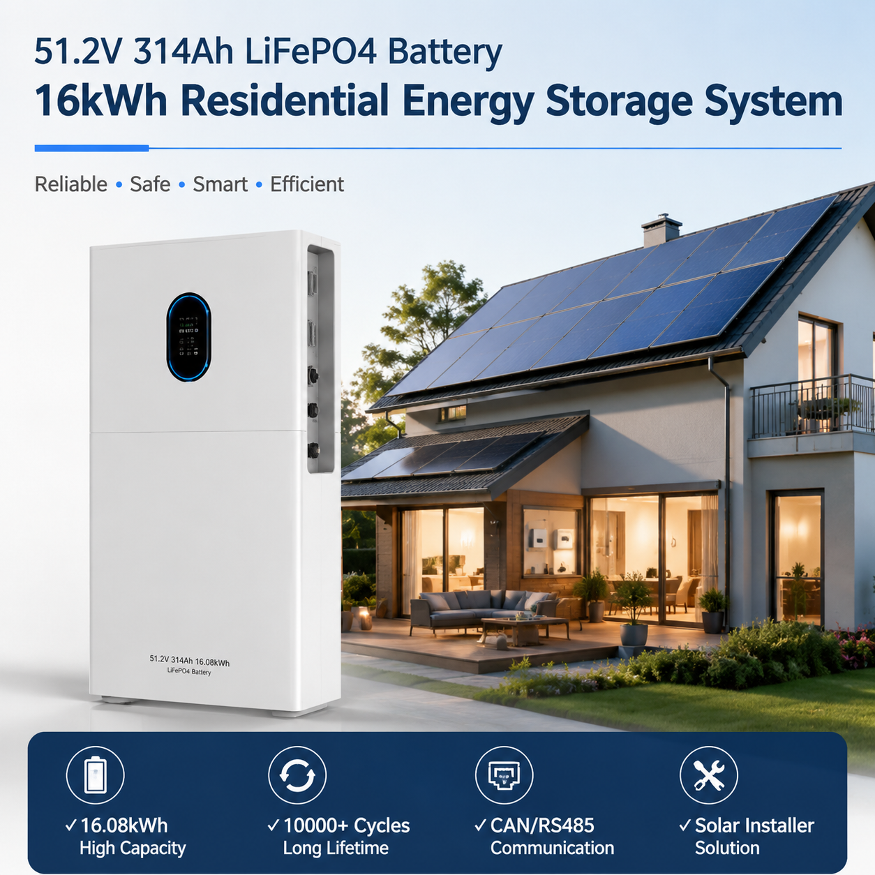 EV MB31 314Ah LiFePO4 Battery Cell Grade a Prismatic LFP Cell Supplier for Battery Pack Manufacturing and ESS Applications