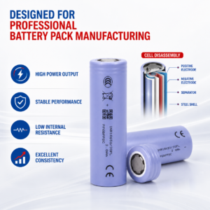 VÉSPERA 18650 30Célula de bateria de alta potência PL 3000mAh | 3.65Célula de íon de lítio de alta descarga V