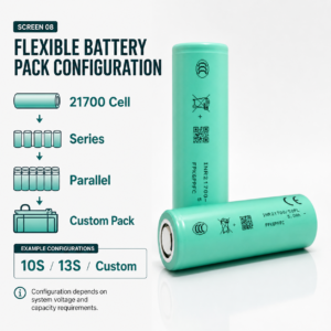 VÉSPERA 21700 50PL 5000mAh High Power Battery Cell | 3.6Célula de íon de lítio de alta descarga V