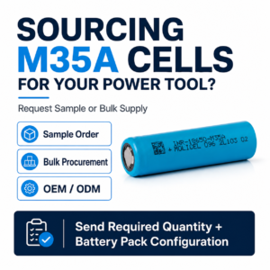 INR 18650 M35A 3500mAh Lithium-ion Battery Cell | High Capacity 18650 High Power Battery
