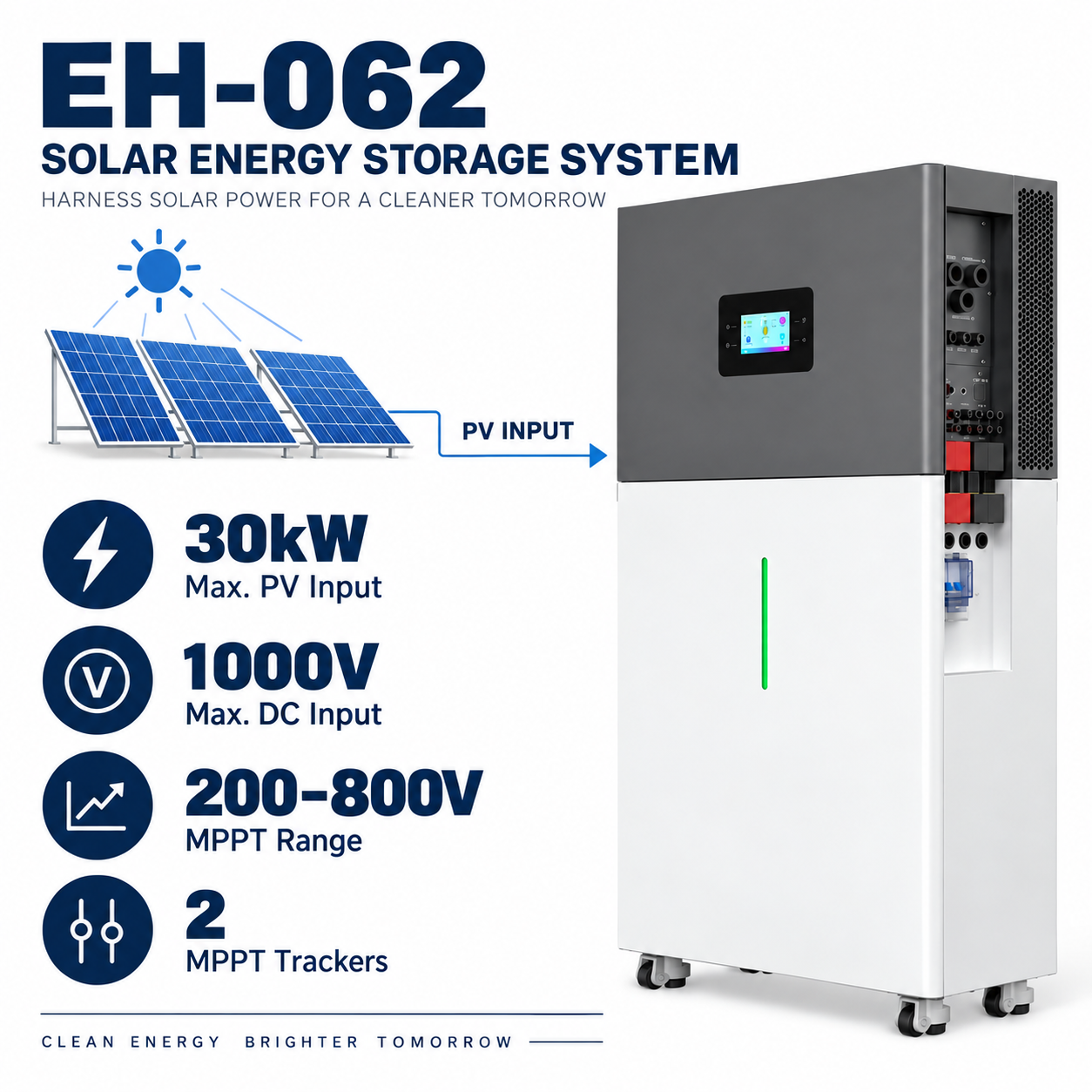 15kW 32.15kWh All in One Energy Storage System LiFePO4 Battery for Residential Solar PV Installer - Image 2