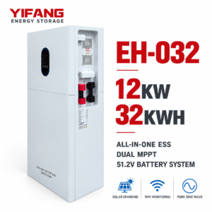 12KW 32KWH All-in-One Energy Storage System with Dual MPPT EH-032
