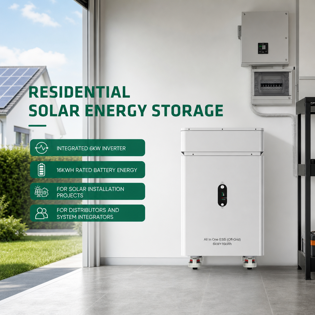 6KW 16KWH All-in-One Solar Energy Storage System with 9KW PV Input EH-28 - Image 6
